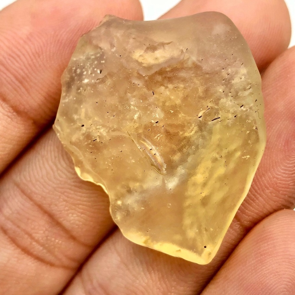Libyan desert glass, gemstone